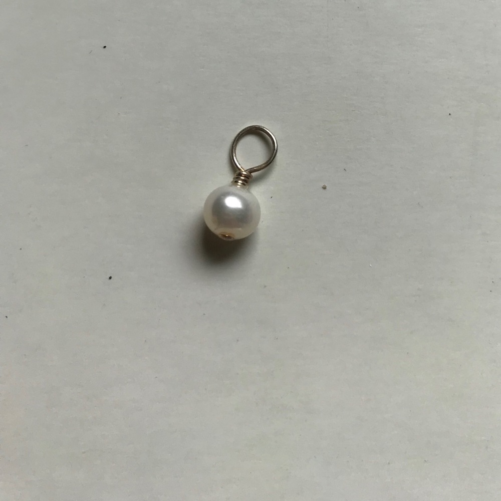 pearl charm dangle